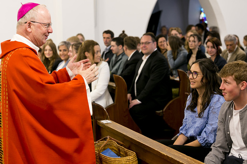 Batschuns am 7.6.2025  Kirche Firmung mit Bischof Benno Elbs